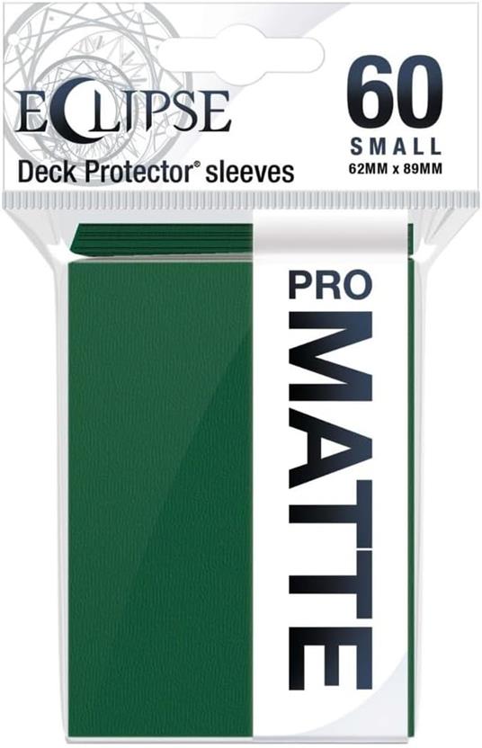 Small Sleeves - PRO-Matte Eclipse - Forest Green (60 Sleeves) (E-15641)