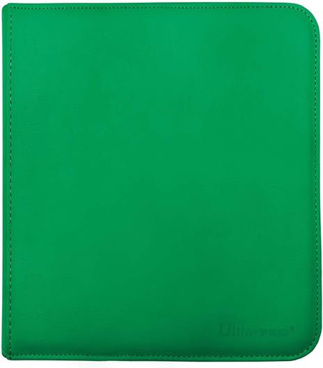 Zippered 12-Pocket PRO-Binder - Green (E-15741)
