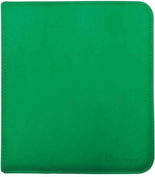 Zippered 12-Pocket PRO-Binder - Green (E-15741)