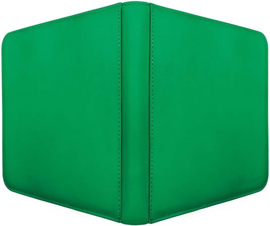 Zippered 12-Pocket PRO-Binder - Green (E-15741) - 5