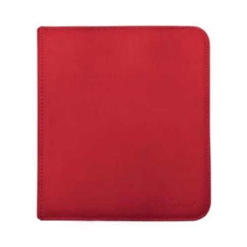 Zippered 12-Pocket PRO-Binder - Red (E-15743)