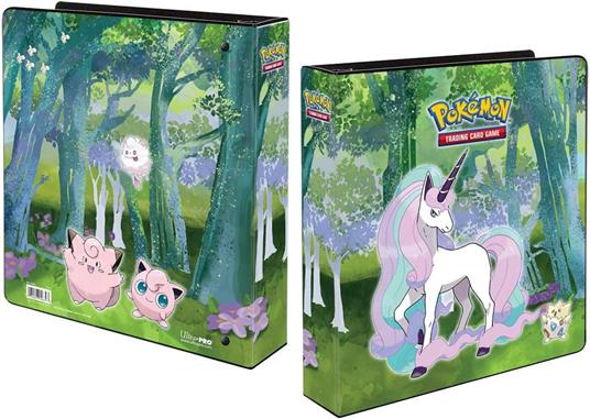 ULTRA PRO Album Grande 3 Anelli Pokemon Enchanted Glade