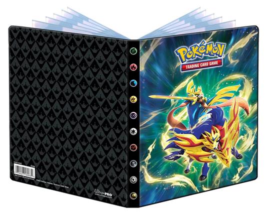 Ultra pro pokemon portfolio 9 tasche 14 pagine swsh 12.5 zenit regale