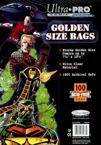 Golden Size 7-3/4 X 10-1/2 Comic Bags (E-81977)