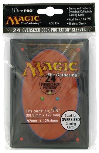 ULTRA PRO Magic Proteggi carte maxi pacchetto da 24 bustine 92mm x 129,4 mm 0/24 - 5