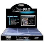 Ultra-Pro 9 Pocket Pages Platinum Series (100)