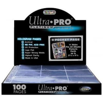 Ultra-Pro 9 Pocket Pages Platinum Series (100) - 4
