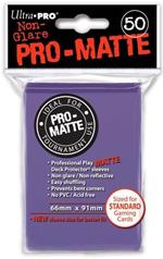 Ultra Pro Proteggi Carte Standard Pacchetto Da 50 Bustine Pro-Matte Non-Glare Purple