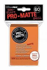 Ultra Pro Proteggi Carte Mini Pacchetto Da 60 Bustine 62Mm X 89Mm Pro-Matte Non-Glare Orange 10/100