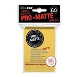 Ultra Pro Proteggi Carte Mini Pacchetto Da 60 Bustine 62Mm X 89Mm Pro-Matte Non-Glare Yellow 10/100