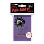 Ultra Pro Proteggi Carte Mini Pacchetto Da 60 Bustine 62Mm X 89Mm Pro-Matte Non-Glare Purple 10/100