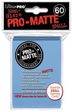 Ultra Pro Proteggi Carte Mini Pacchetto Da 60 Bustine 62Mm X 89Mm Pro-Matte Non-Glare Light Blue 10/100