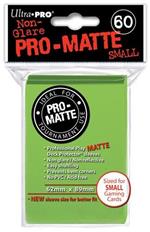 Ultra Pro Proteggi Carte Mini Pacchetto Da 60 Bustine 62Mm X 89Mm Pro-Matte Non-Glare Lime Green 10/100