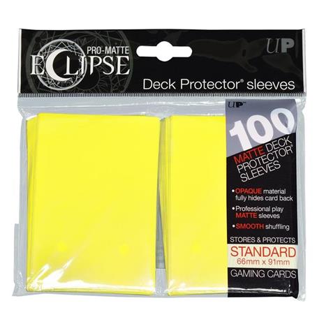 Yellow. Pro-Matte Eclipse. 100 bustine protettive