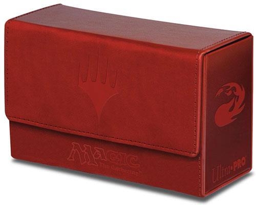 ULTRA PRO Magic Porta mazzo orizzontale Dual Flip Box Mana Red 0/6 - 6
