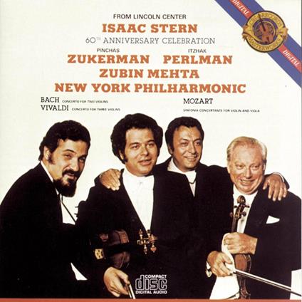 60th Anniversary - CD Audio di Isaac Stern