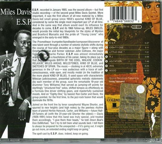 E.S.P. - CD Audio di Miles Davis - 2
