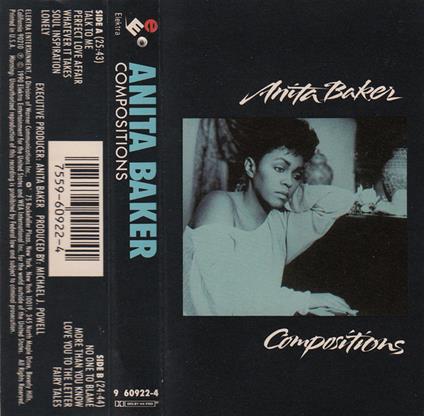 Compositions (Musicassetta) - Musicassetta di Anita Baker