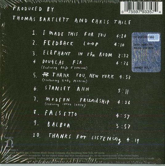 Thanks for Listening - CD Audio di Chris Thile - 2