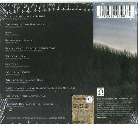 Freedom Highway - CD Audio di Rhiannon Giddens - 2