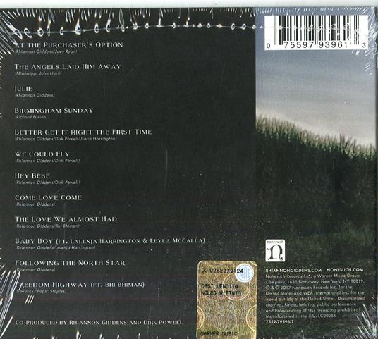 Freedom Highway - CD Audio di Rhiannon Giddens - 2