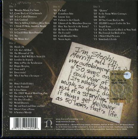 50 Song Memoir - CD Audio di Magnetic Fields - 2