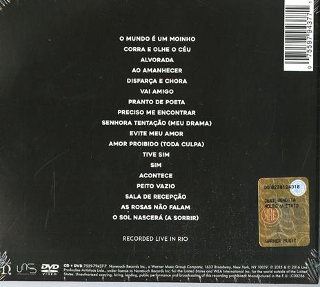 Canta Cartola - CD Audio + DVD di Teresa Cristina - 2