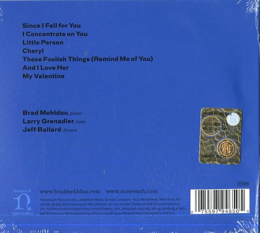 Blues and Ballads - CD Audio di Brad Mehldau - 2