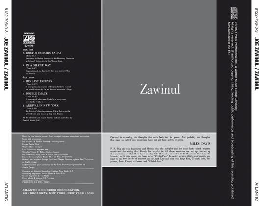 Zawinul - CD Audio di Joe Zawinul - 2