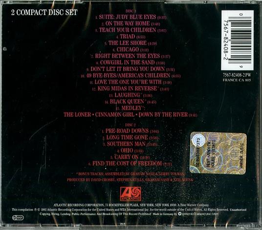 4 Way Street - CD Audio di Crosby Stills Nash & Young - 2