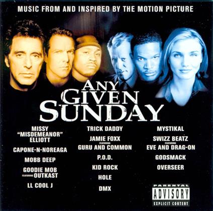 Any Given Sunday - CD Audio