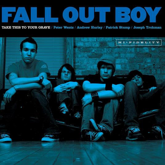 Take This To Your Grave (Blue Vinyl) - Vinile LP di Fall Out Boy