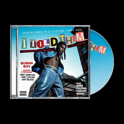 I Told Them... - CD Audio di Burna Boy