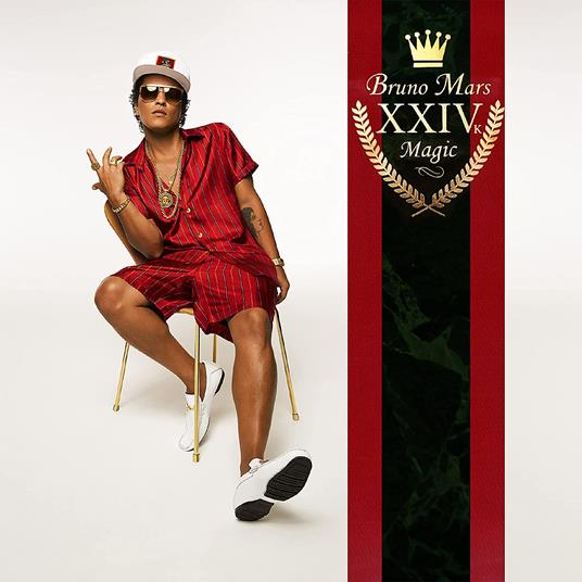 24k Magic (Transparent Vinyl) - Vinile LP di Bruno Mars