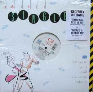 Geoffrey Williams: There's A Need In Me - Vinile LP