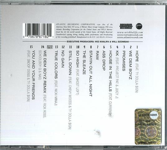 Blacc Hollywood - CD Audio di Wiz Khalifa - 2