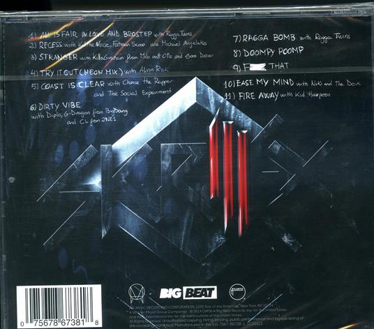 Recess - CD Audio di Skrillex - 2