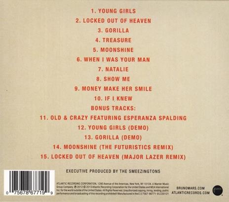 Unorthodox Jukebox (Deluxe Edition) - CD Audio di Bruno Mars - 2