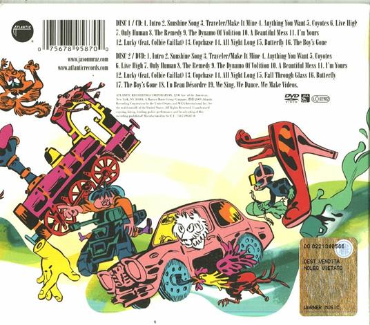 Jason Mraz's Beautiful Mess. Live from Earth - CD Audio + DVD di Jason Mraz - 2