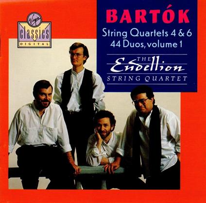 Quartetto per archi n.4 Sz 91 (1928) - CD Audio di Bela Bartok