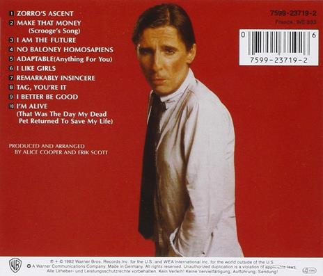 Zipper Catches Skin - CD Audio di Alice Cooper - 2