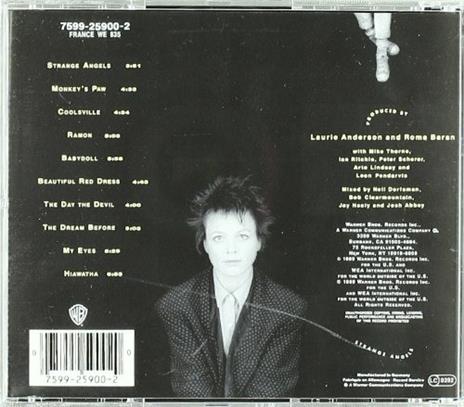 Strange Angels - CD Audio di Laurie Anderson - 2