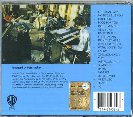 One Man Dog - CD Audio di James Taylor - 2