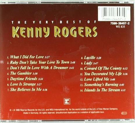 Very Best of - CD Audio di Kenny Rogers - 2