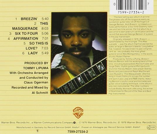 Breezin' - CD Audio di George Benson - 2