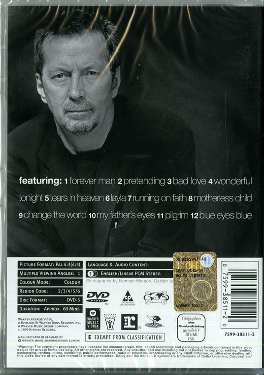 Eric Clapton. The Best of Eric Clapton. Chronicles 1985/1999 (DVD) - DVD di Eric Clapton - 2