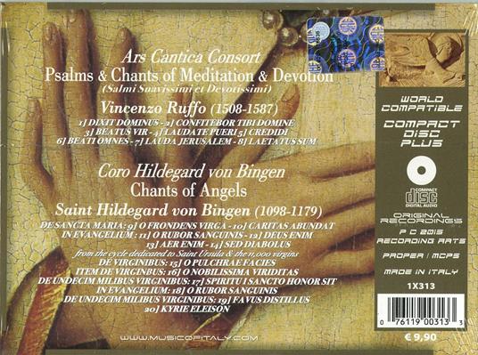 Meditatio - Il Canto Delle Pietre - Chants of Meditation - Chants of Angels (Special Edition) - CD Audio - 2