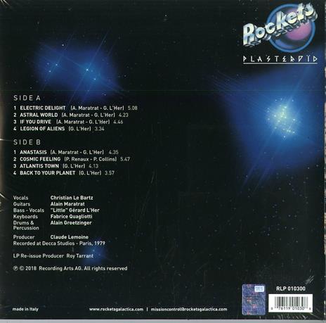Plasteroid - CD Audio di Rockets - 2