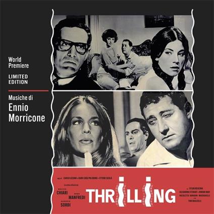 Thrilling (Colonna Sonora) - Vinile LP di Ennio Morricone