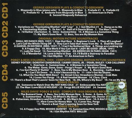 Gershwin Anthology - CD Audio di George Gershwin - 2